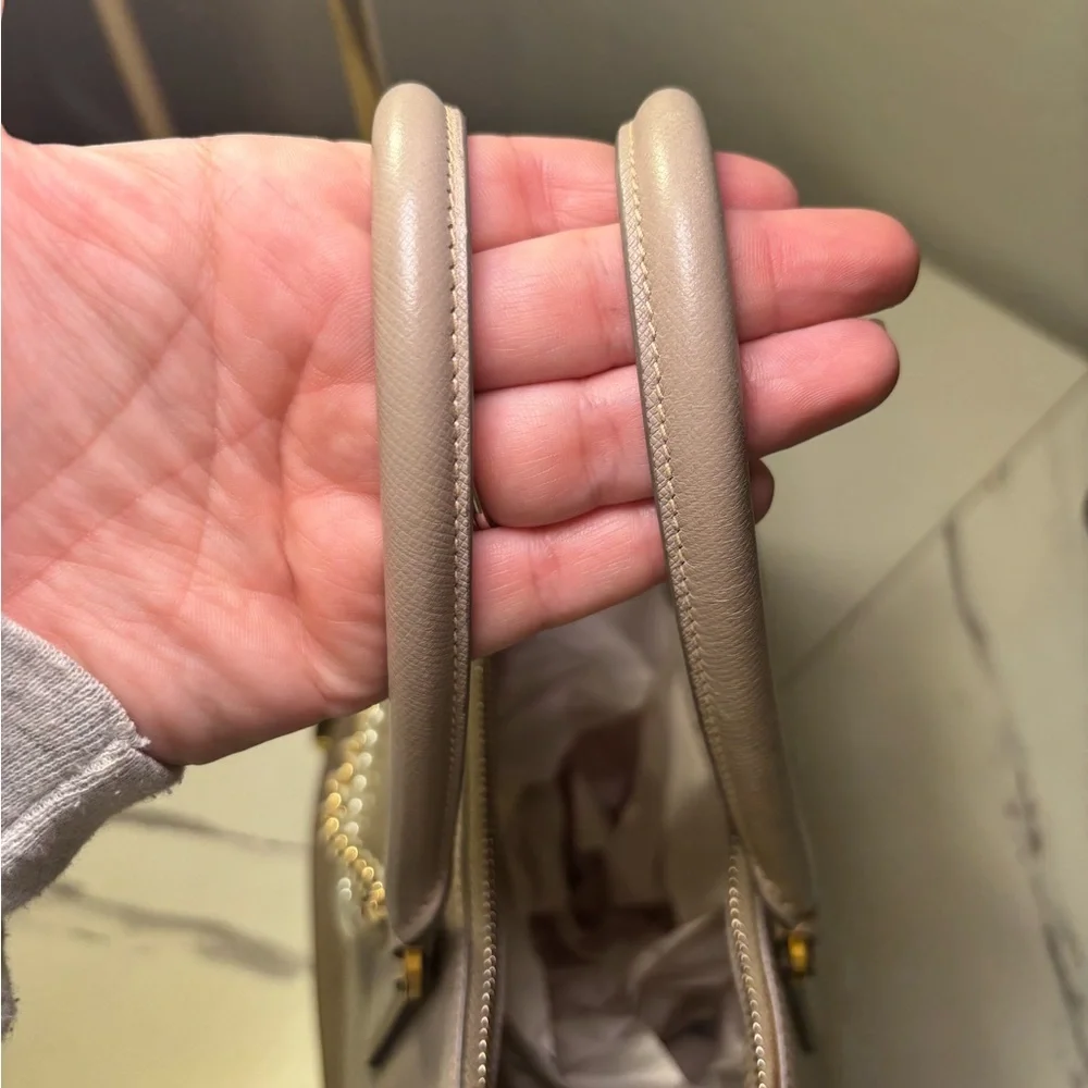 Prada Saffiano Leather Galleria Tote With Strap - Picture 4 of 7